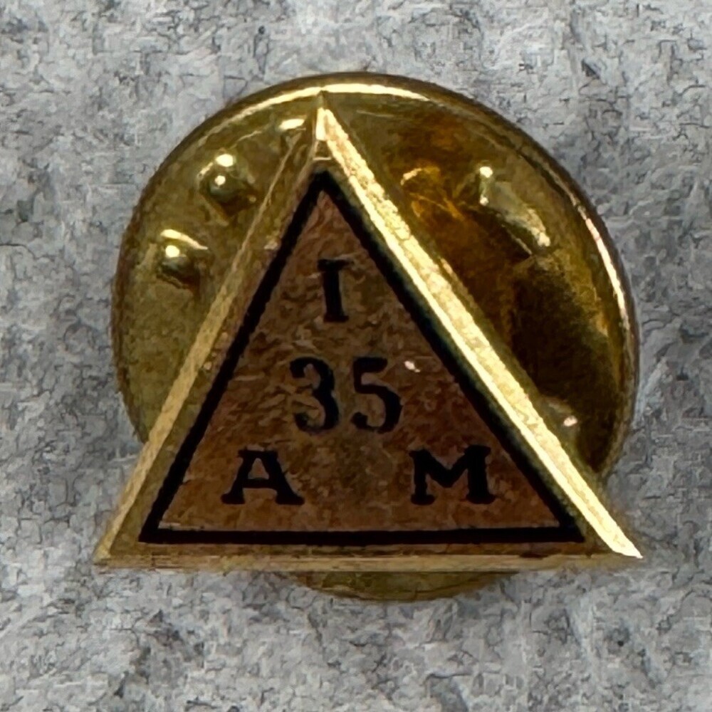 Vintage International Association of Machinists IAM 35 Year Service